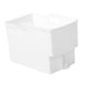 thumbnail image 2 of Organizador De Cocina, Canasto De Almacenamiento Profunda, Caja De Almacenamiento Para Cocina, Armario Para Nevera, Blanco, Pequeño, 2 of 3