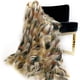 thumbnail image 1 of Manta de lujo Plutus Fancy Feather de piel sintética Plutus Brands, 1 of 3