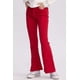 thumbnail image 2 of Jeans Mujer Flare Color Line Rojo Oscuro, 2 of 4