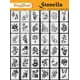 thumbnail image 1 of Plantillas Florales 36 Piezas Reutilizables 7 5 X 10 Cm, 1 of 4