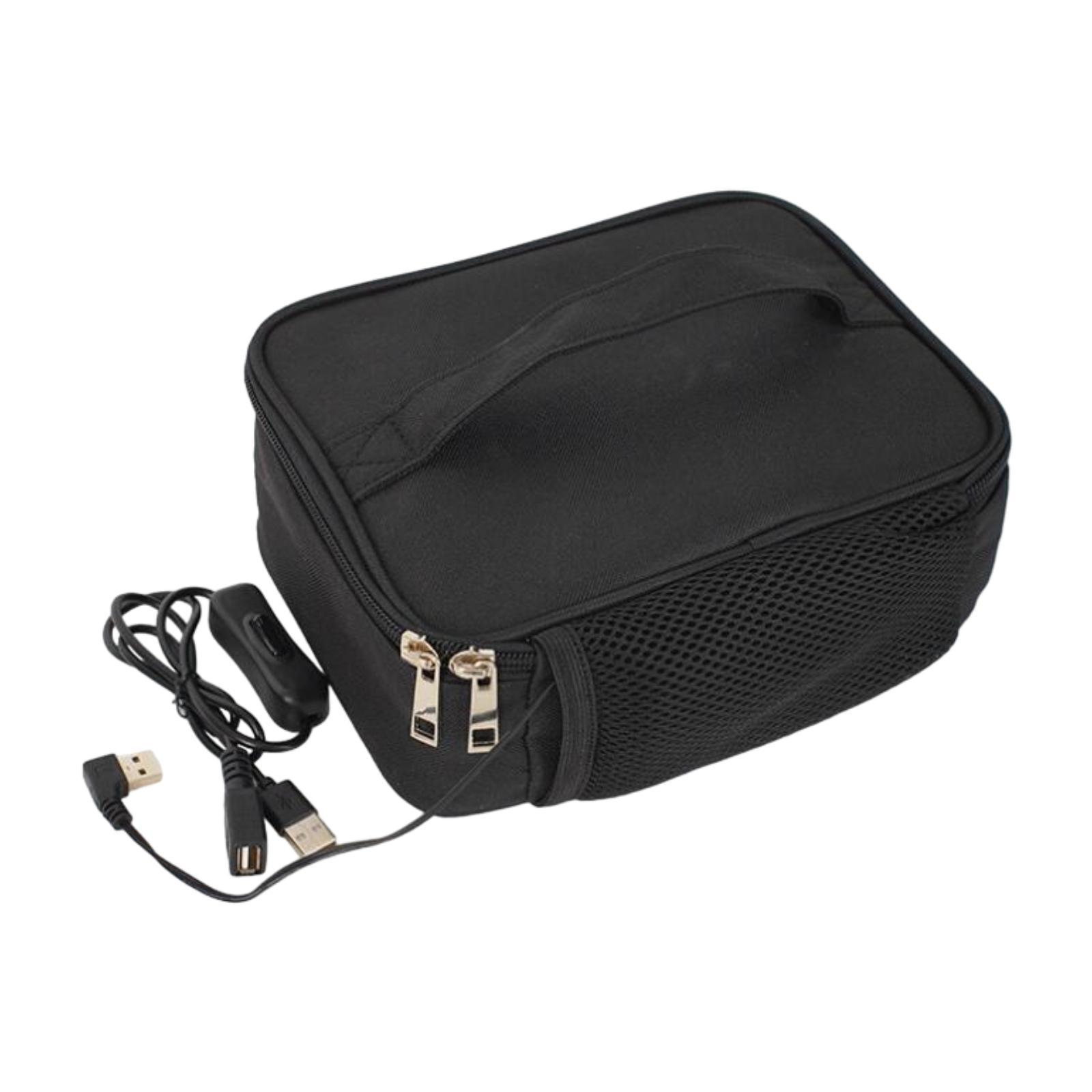 Bothyi - Bolsa De Lonchera Con Calefacción Usb Bolsa De Bento De Tela Oxford Para Acampar Con Picnic