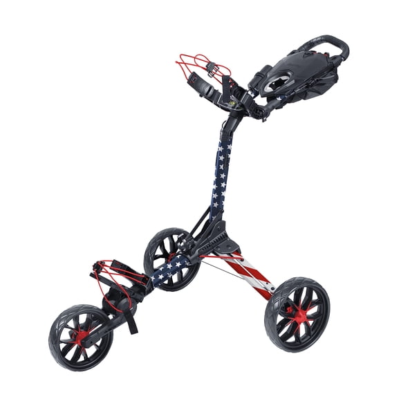 Bolsa de golf Push Cart Boy Nitron con tecnología de apertura automática