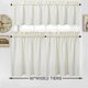 thumbnail image 3 of Cortinas NANAN 76 cm x 137 cm Marfil 2 piezas estilo Waffle, 3 of 9