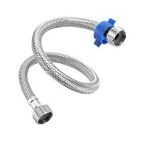 Bothyi - Línea De Suministro De Agua Flexible Para El Grifo De Agua Caliente Y Fría Para Uso Doméstico De 50 Cm