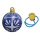 thumbnail image 5 of Bola Inflable De Navidad Accesorios De 20 Pulgadas Bola De Navidad Para Exterior Festival Jardín Copo De Nieve Azul, 5 of 5
