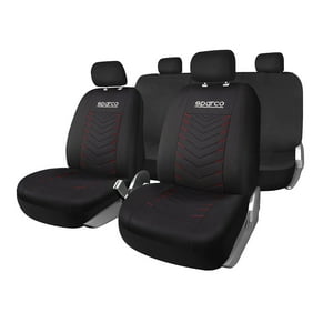 Fundas Cubreasiento Sparco Universal Poliester Negro/Rojo - Sp