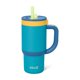 thumbnail image 1 of Vaso Ello Oasis de acero inoxidable a prueba de fugas, 414 ml, azul, 1 of 7