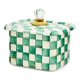 thumbnail image 1 of Caja de recetas MACKENZIE-CHILDS con diseño a cuadros esmeralda, 1 of 6