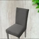 thumbnail image 1 of Pack De 6 Fundas Cubre Sillas De Comedor Gris Oscuro, 1 of 3