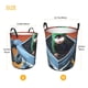 thumbnail image 5 of Ejen Ali Cesta de lavandería de gran capacidad redonda con asa, bolsa para ropa sucia plegable, almacenamiento para dormitorio, baño y lavadero 44x35 cm, 5 of 6