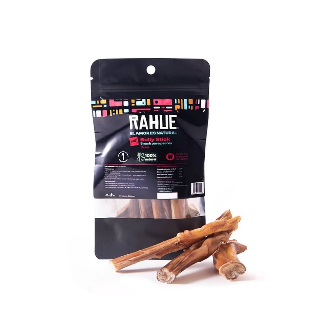 Snack Perros Rahue Bully Stick 3 Un.