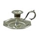 thumbnail image 5 of Candelabro De Metal Retro Con Base Estable Para Bodas, Repisas Y Eventos, Color Plateado, 5 of 5