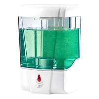 Genérico - Dispensador Automático Sin Contacto De Jabón O Alcohol Gel Blanco