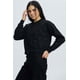 thumbnail image 1 of Polerón Mujer Strass Negro, 1 of 4