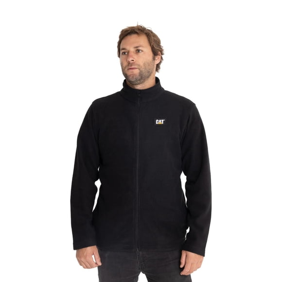 Polar CAT Hombre Microfleece Full Zip Negro negro XXL