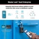 thumbnail image 5 of Candado inteligente Master Lock negro para exteriores Bluetooth 4401LHEC, 5 of 6