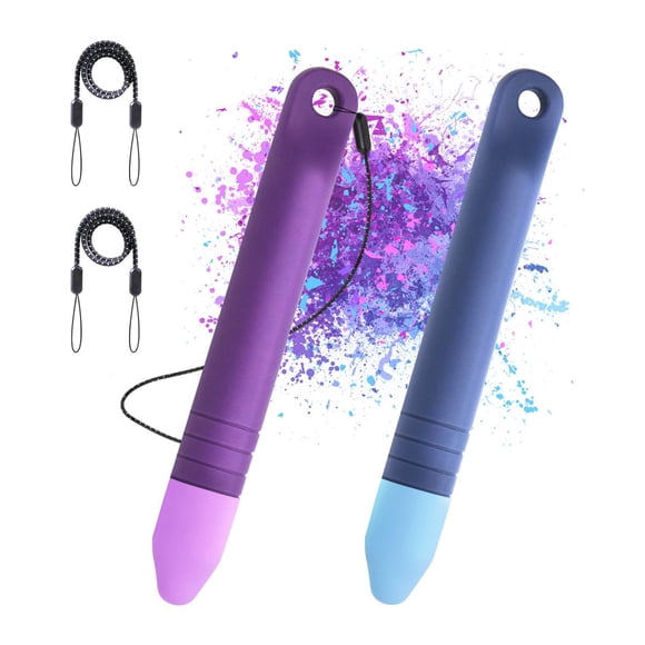 Lápiz Táctil Kids 2 Unidades Con Correas Azul Y Morado