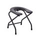 thumbnail image 1 of Asiento De Inodoro Plegable Cómoda Cómoda Junto A La Cama Para Ba?o Personas Mayores Adultos Altura 38 Cm, 1 of 5