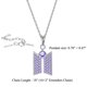 thumbnail image 2 of Collar YANENG KPOP Bangtan con circonitas cúbicas para niños, 2 of 5