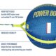 thumbnail image 3 of Bola Recreativa NorEast Outdoors Power Boost 71 cm Cuerda 4k, 3 of 5