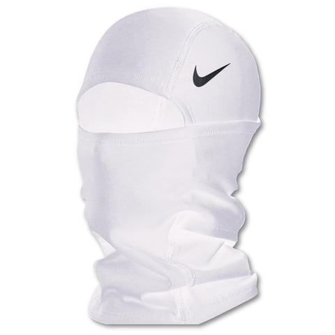 Pasamontañas Con Capucha Nike Pro Hyperwarm Hydropull, Unisex, Color Blanco
