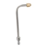 Ioensy - Lanza De Lavado De Agua Varilla Rociadora Varilla De Cabeza Curvada Uso Doméstico Varilla De Extensión Del Rociador Longitud 16 Cm