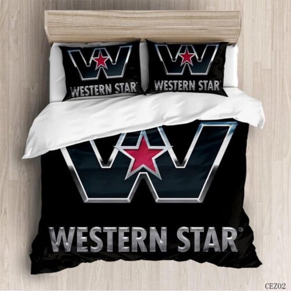 WESTERN STAR W Quilt Duvet Cover Set Doona Cover Super Kids3-Piece Bedding Set