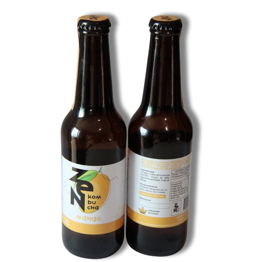 6 Pack Zen Kombucha Mango