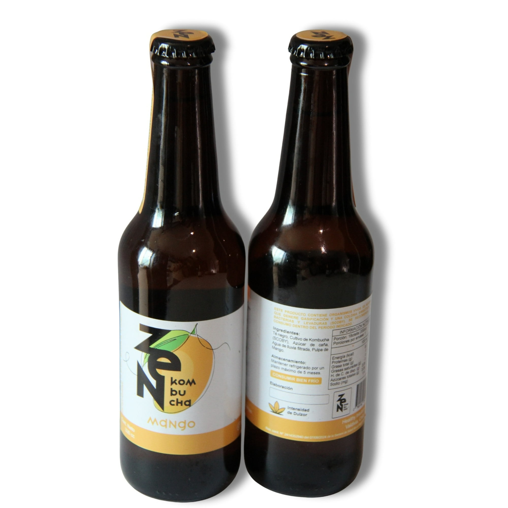 6 Pack Zen Kombucha Mango