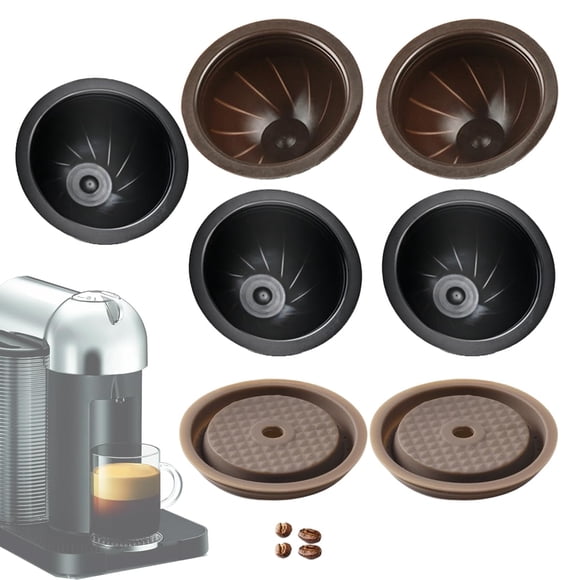 Cápsulas de café RTXANFYZ 230 ml/150 ml, paquete de 5 reutilizables