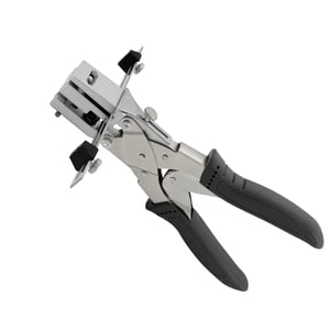 Bothyi - Perforadora De Agujeros Ovalados, Herramienta De Perforación, Perforadora De Agujeros Para Etiquetas De Nombre De Papel, Tarjetas De Identificación