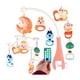 thumbnail image 1 of Juguete Movil Sonajero Infantil Con Luz Y Sonido Luna Naranja, 1 of 4