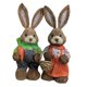 thumbnail image 2 of 1 Par De Mu?ecos De Figuritas De Conejo De Pascua De Pie, Adornos De 35cm, Aspecto Encantador, 2 of 5