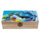 thumbnail image 1 of Tayo, el Pequeño Autobús Caja Organizadora de Madera Rústica - Caja Decorativa Multifuncional para Escritorio, Hogar, Oficina, Joyas y Manualidades, 1 of 6