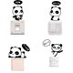thumbnail image 1 of Adhesivo Switch de Adam Victor, extraíble, bonitos pandas con dibujos animados, 1 of 7