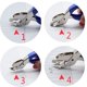 thumbnail image 4 of Desengrapadora de mano YUEKUI rosa y azul, 4 of 4