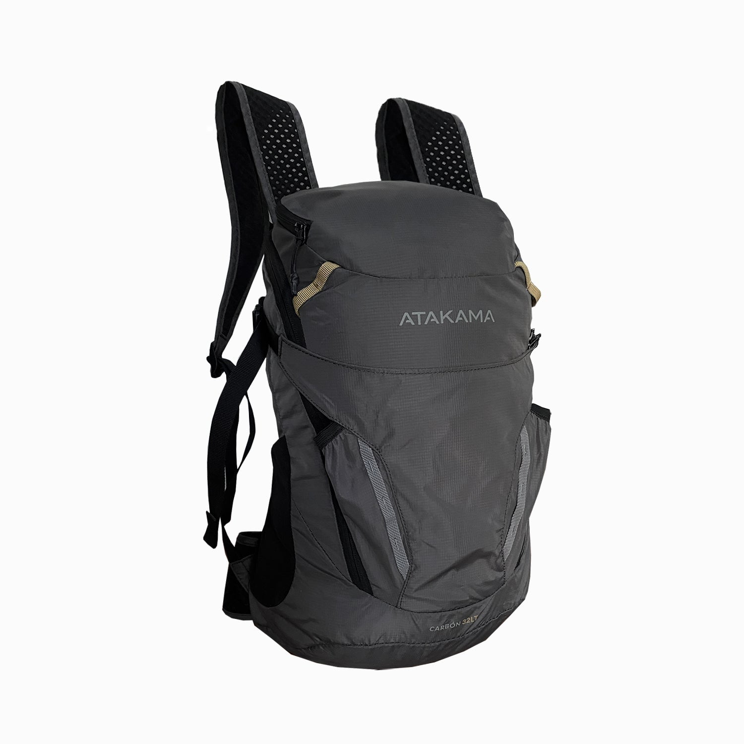 Mochila Plegable 32 Lt Carbón Gris Atakama Outdoor
