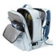 thumbnail image 4 of Mochila Viaje Cabina Avión Impermeable Viral Zapatos USB Celeste, 4 of 8