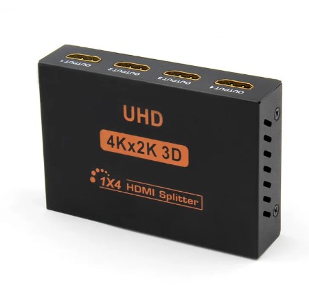 Genérico - Distribuidor Splitter 1X2 Hdmi 1.4 V 4K2K Full Hd 3D 4Kel102