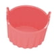 thumbnail image 2 of Taza Para Hornear Magdalenas Y Muffins De Silicona, Freidora De Aire, Revestimiento De Silicona Para Horno De Cocina, Color Rosa, 2 of 3