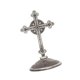 thumbnail image 1 of Estatuilla Cruzada De Pie, Estatua Cruzada De Aleación De Zinc Para Repisas, Escritorio, Sala De Estar, Plata, 1 of 5