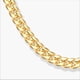 thumbnail image 2 of Collar JAXXON Cadena Cubana 8mm Bañada en Oro 14k para Hombre, 2 of 7