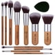 thumbnail image 1 of Set de brochas de maquillaje BS-MALL 11 piezas Bamboo Synthetic Kabuki, 1 of 6