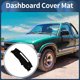 thumbnail image 2 of Cubierta de Tablero Alfombrilla de Cubierta de Tablero Alfombra para Chevy S10 Blazer 1998-2005 Poliéster Negro, 2 of 7