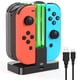 thumbnail image 1 of Dock de carga para controladores Joy-Con de Nintendo Switch, estación de carga con cable de carga USB tipo C, 1 of 7