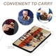 thumbnail image 4 of Eternos Porta Pasaporte y Cartera de Viaje Premium de Cuero PU, Funda de Pasaporte Bloqueo RFID con Ranuras para Tarjetas de Crédito, Estuche para Libro de Pasaporte para Familia 10cm × 15cm, 4 of 6