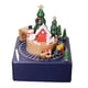 thumbnail image 3 of Caja Musical Tren De Navidad Con Tren Giratorio Para Niños Coleccionable Azul, 3 of 5