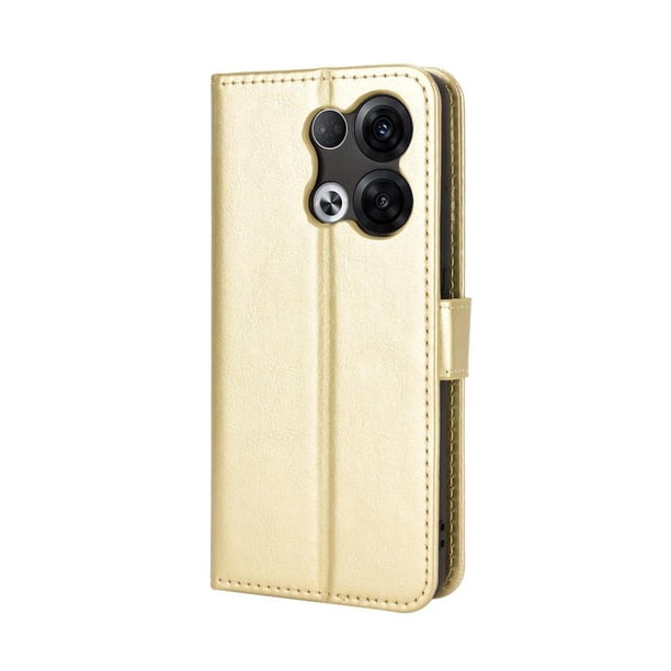 Funda tipo libro para OPPO Reno 8 Pro Plus 5G, cartera todo‑en‑uno, funda multifuncional con tarjetero y correa de muñeca desmontable