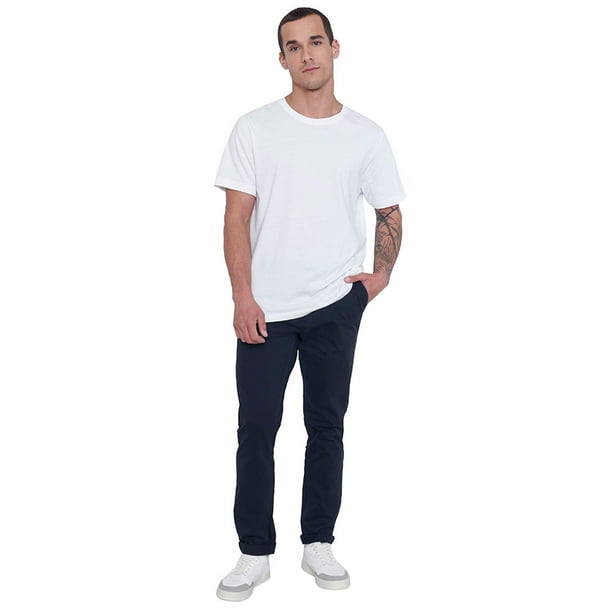 Pantalón Hombre Chino Color Azul Corona