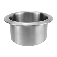 Magideal - Portavasos Genérico Para Automóvil, Portavasos, Accesorios Para Automóvil, Inserto De Portavasos, Inserto De Acero Inoxidable Para Camión Marino, Sofá Borde Enrollado De 55 Mm